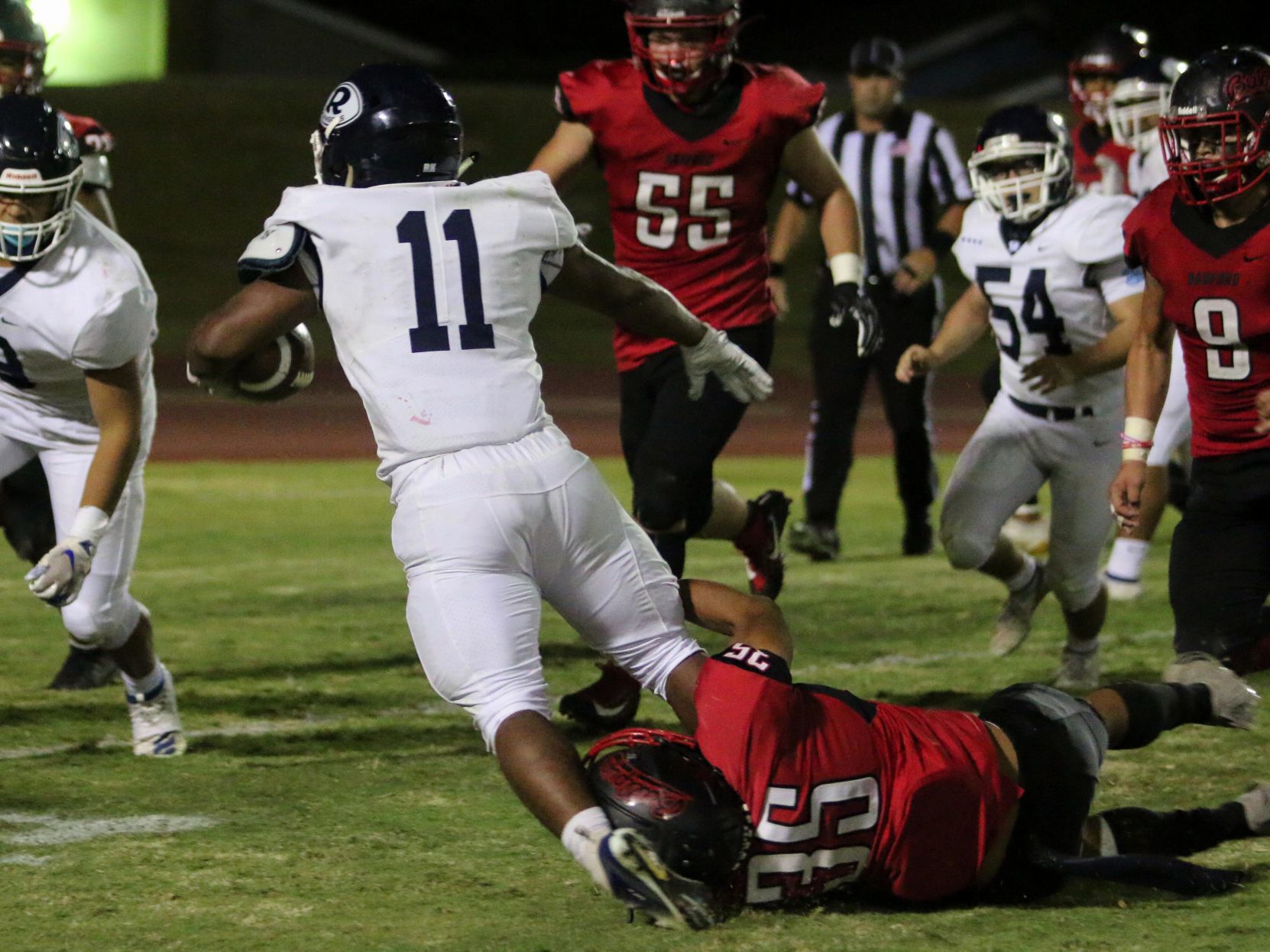 Bullpups grab sole possession of first place in battle of unbeatens